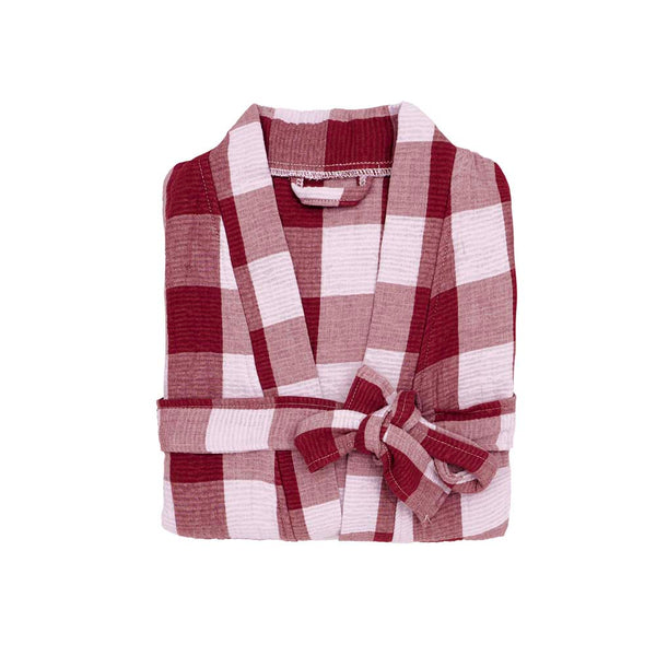 Bambury Willow Short Robe, Berry