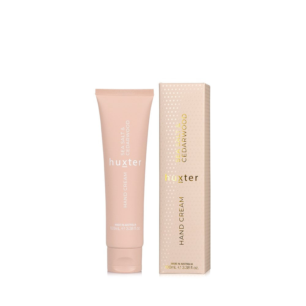 Huxter 100ml Hand Cream, Sea Salt & Cedarwood