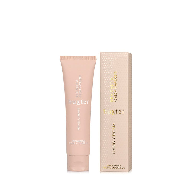 Huxter 100ml Hand Cream, Sea Salt & Cedarwood