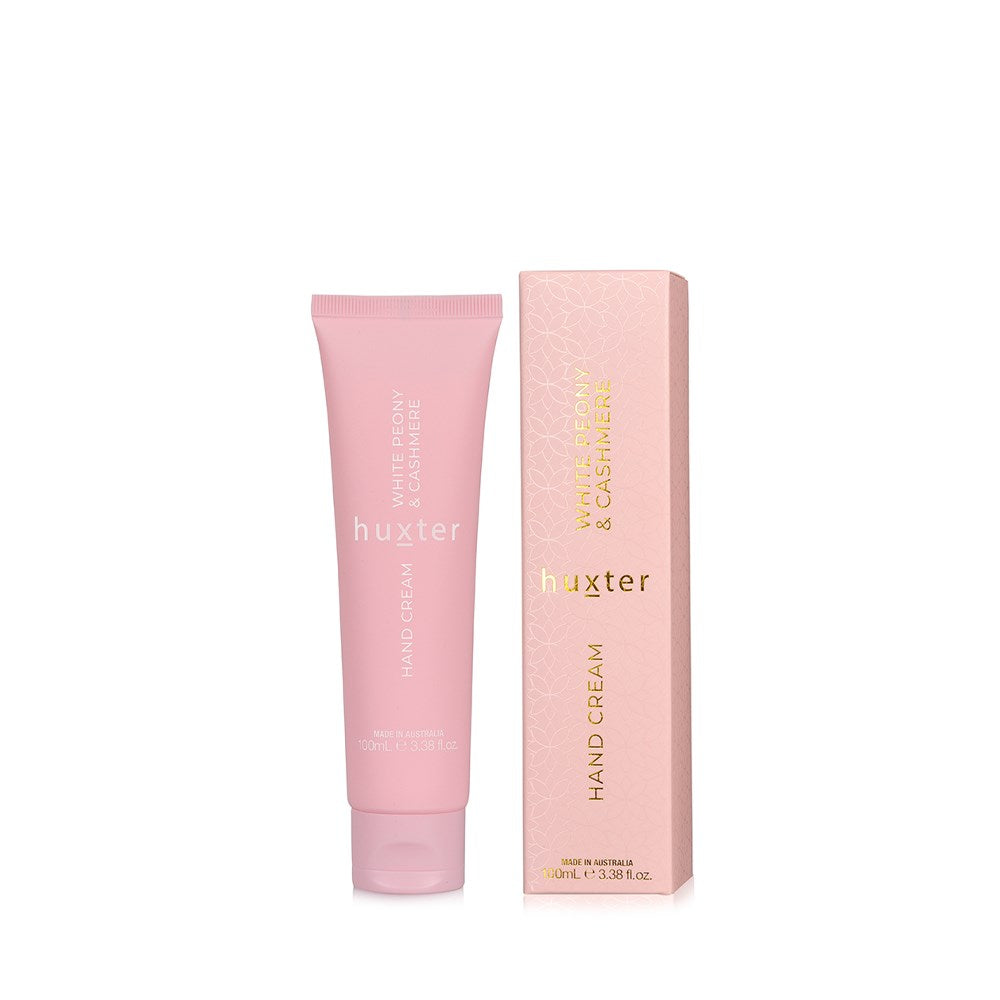 Huxter 100ml Hand Cream, White Peony & Cashmere