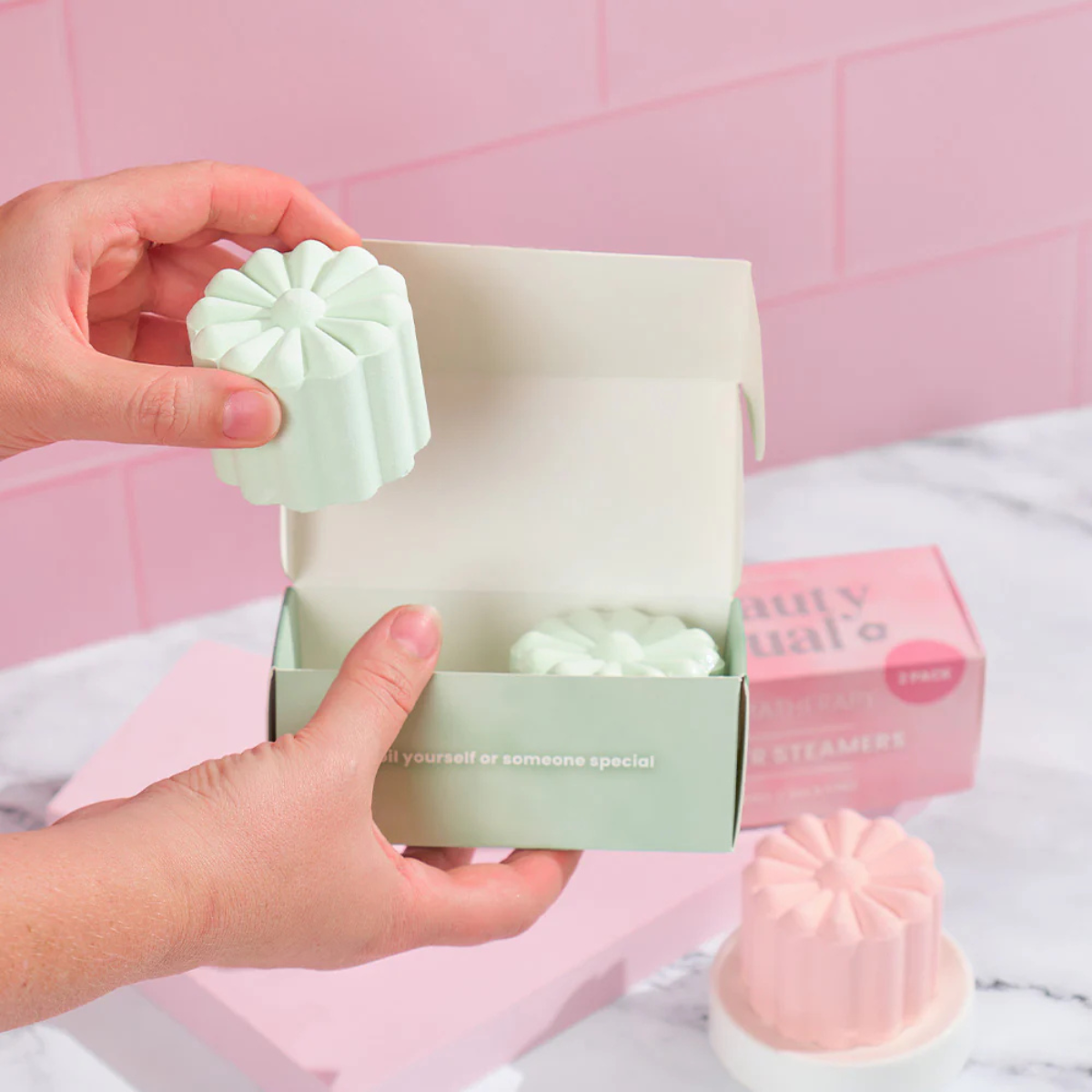 Shower Steamer Beauty Ritual - Moss