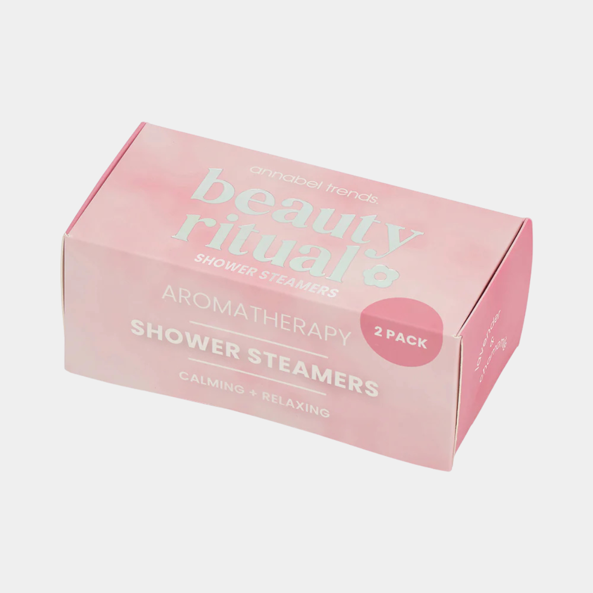 Shower Steamer Beauty Ritual - Dusty Pink