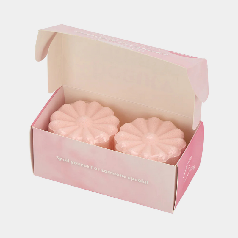 Shower Steamer Beauty Ritual - Dusty Pink
