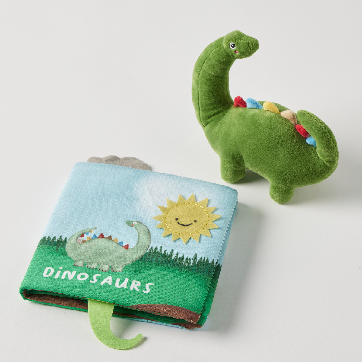 Activity Fabric Book & Toy Set - Dinosaurs