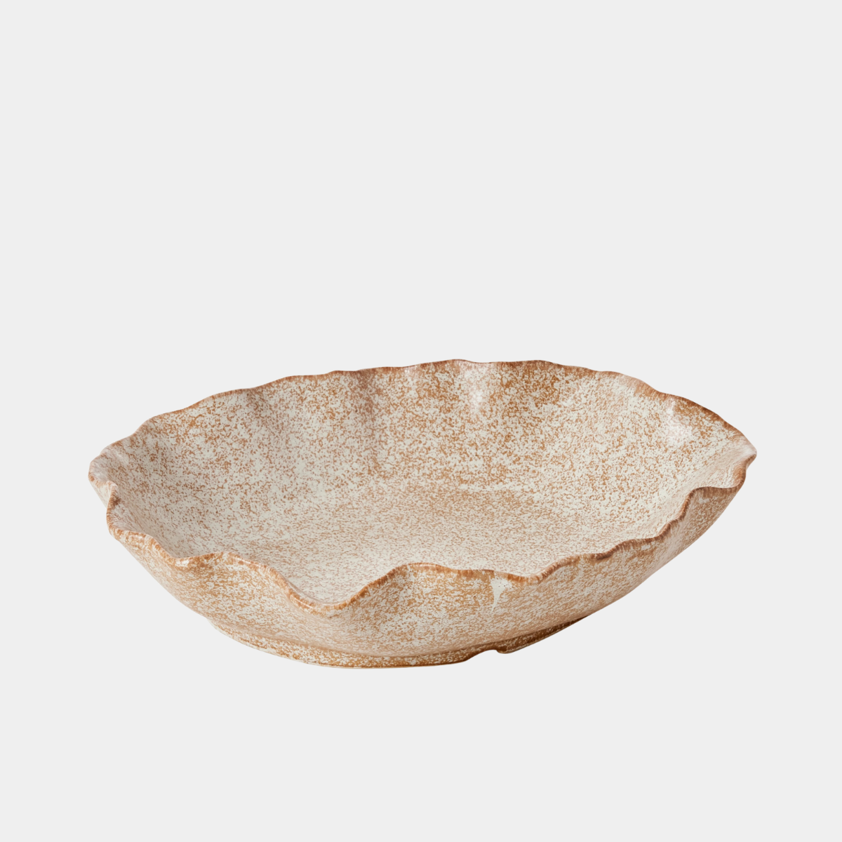 Alba Natural Glazed Decorative Plate