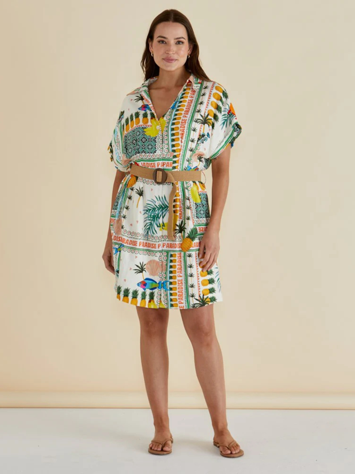 Archer Dress - Paradise Print