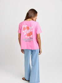 Betty Basics Ellia Print Tee, Italian Orange Print