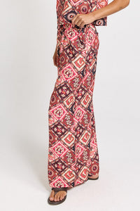 Betty Basics Sable Wide Leg Pant, Coco Print