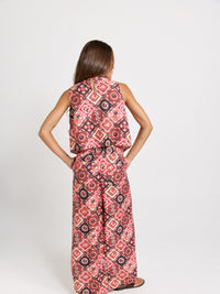 Betty Basics Sable Wide Leg Pant, Coco Print