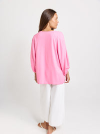 Betty Basics Bella Blouse, Pink
