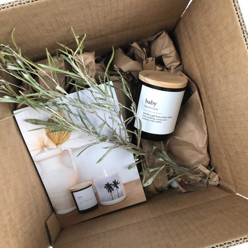 Baby - Dictionary Candle