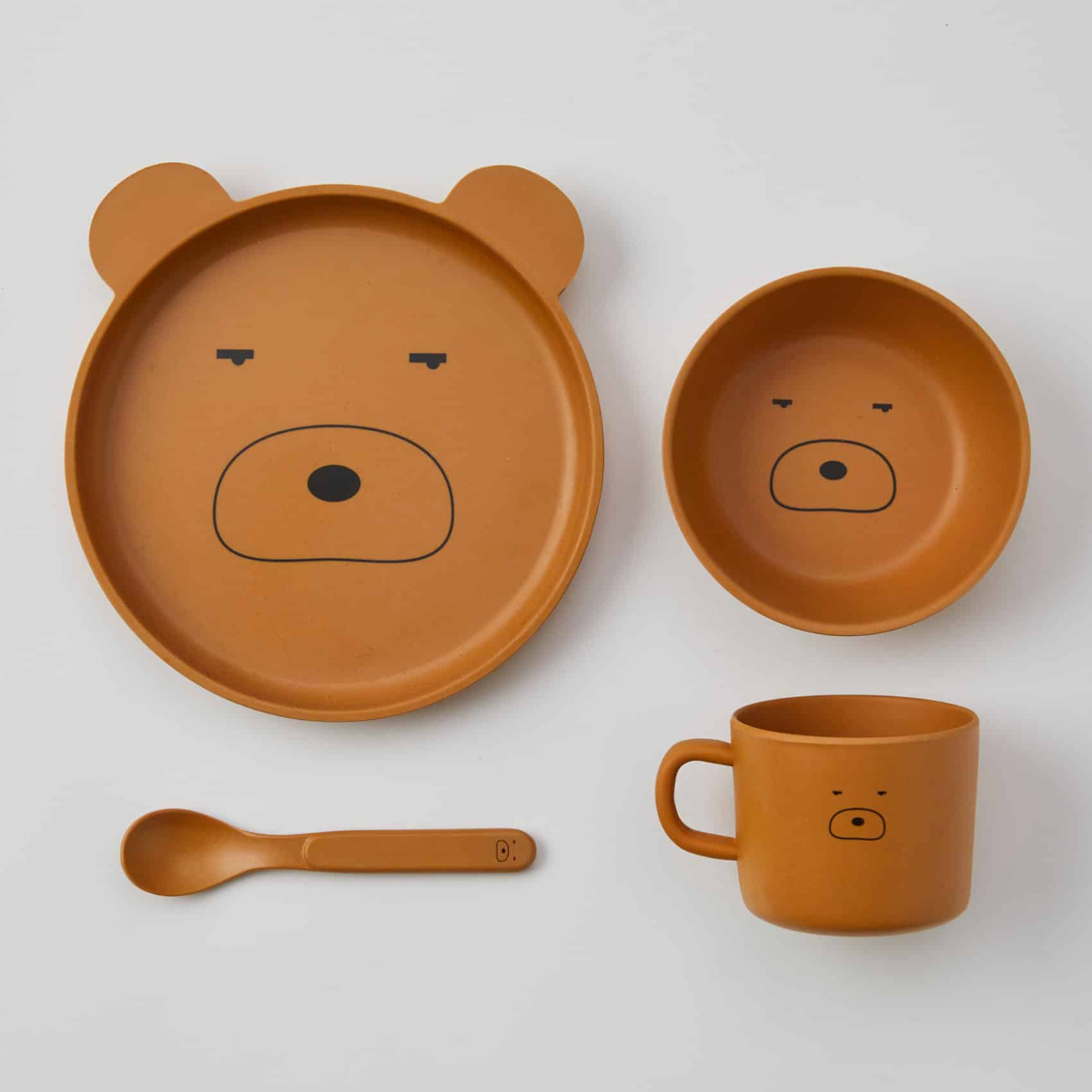 Bamboo Dinner Set - 4pcs