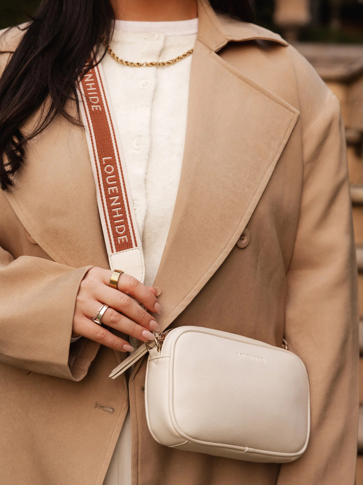 Bianca Crossbody Bag - Vanilla