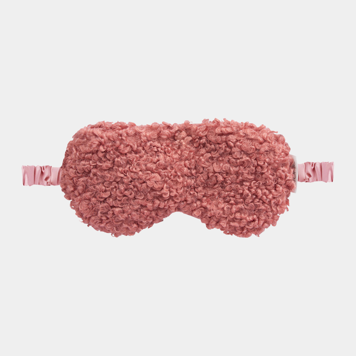 Boucle Eye Mask - Clay Pink