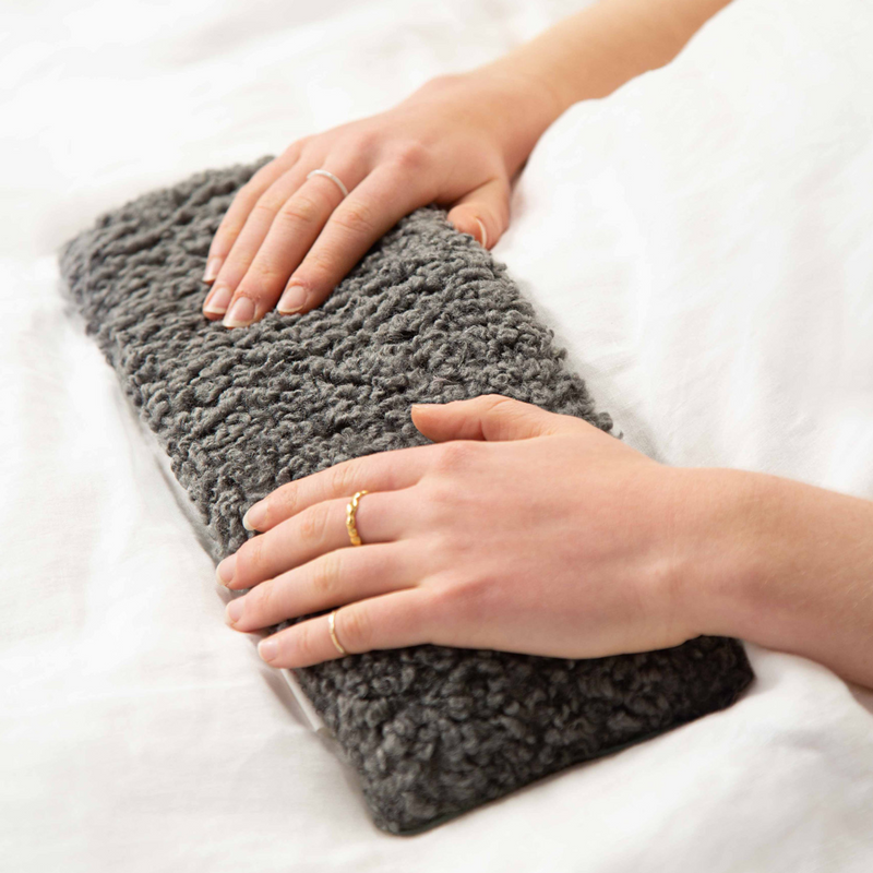 Boucle Heat Pillow - Ivy