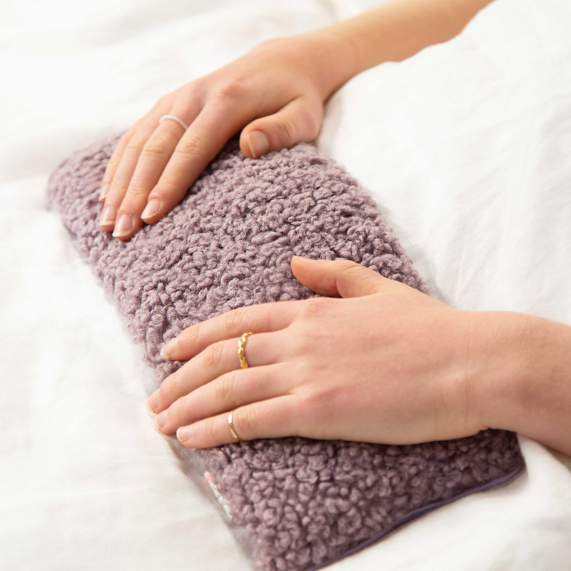 Boucle Heat Pillow - Wisteria