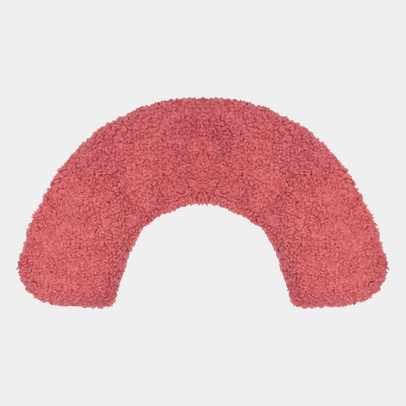 Boucle Heat Wrap - Clay Pink