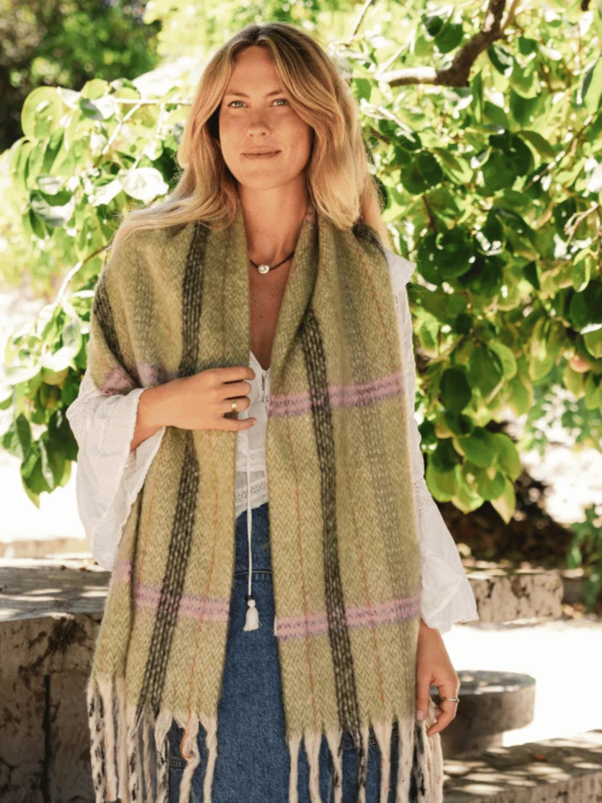 Bristol Scarf - Pistachio