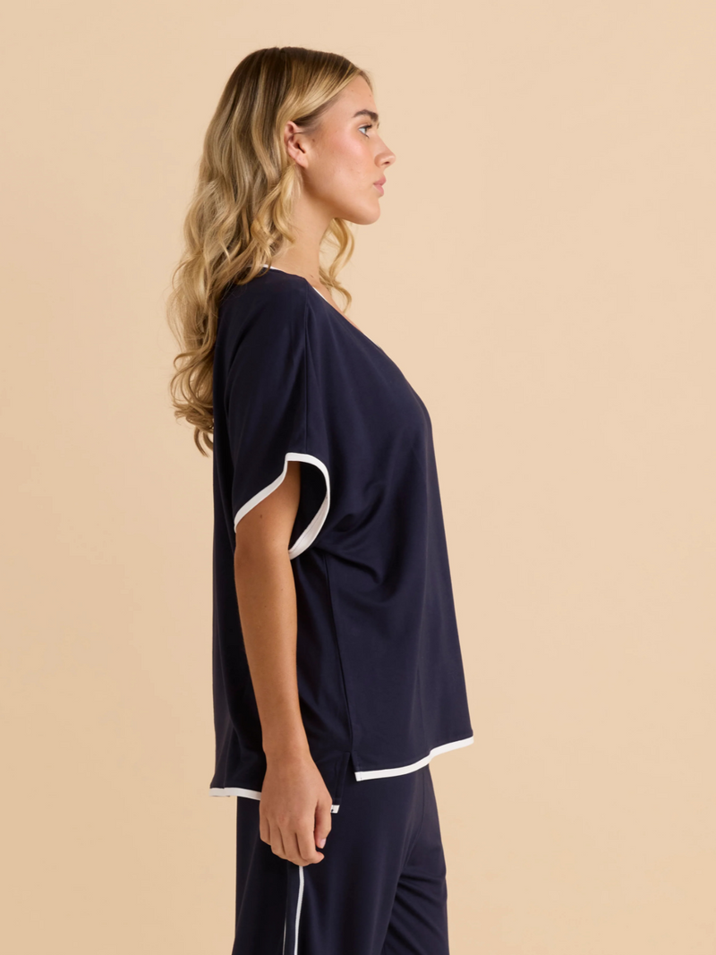 Clara Tee - Navy