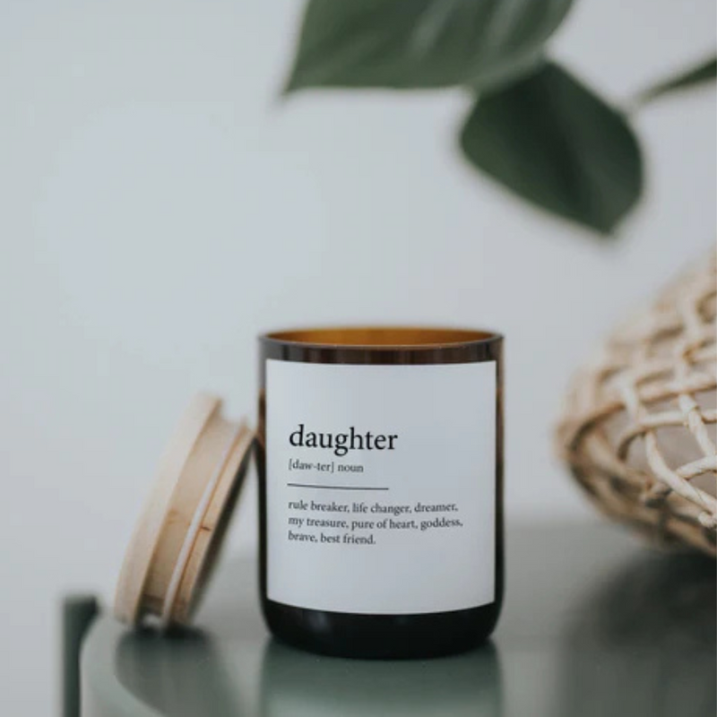 Daughter - Dictionary Candle