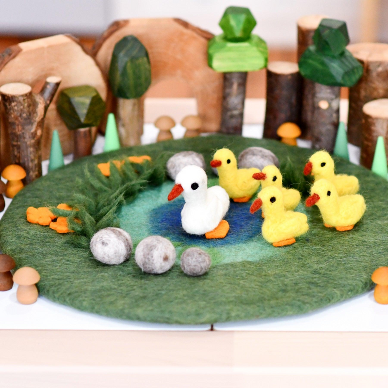 Duck Pond Playscape with 6 Ducks