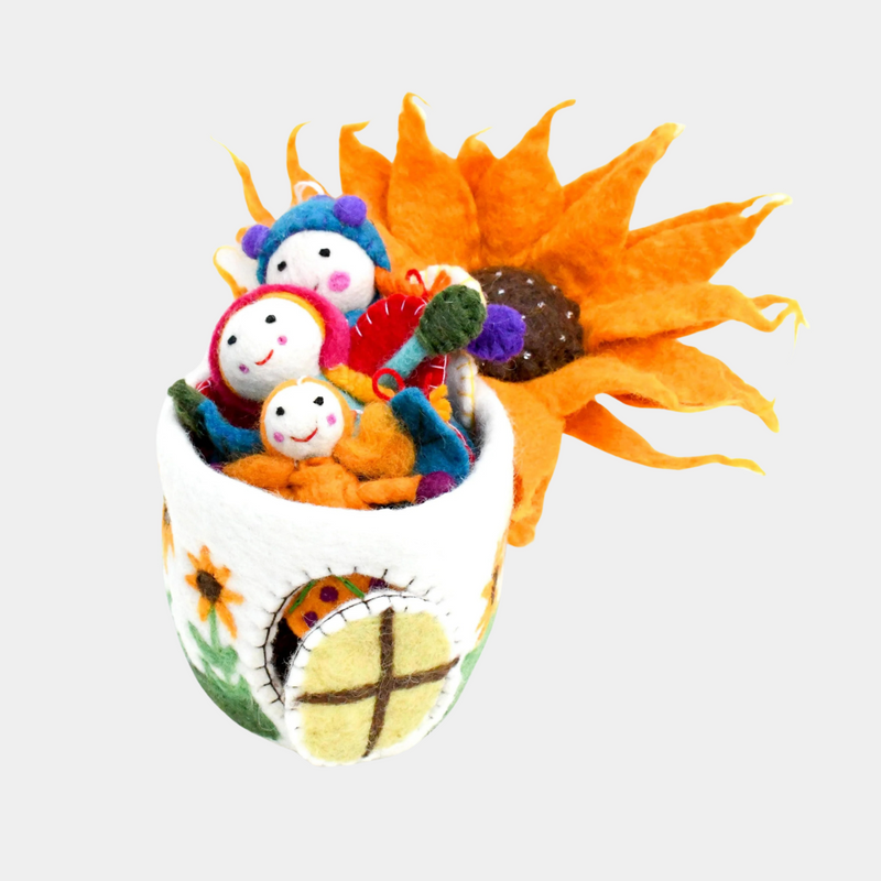 Fairies and Gnomes House - Sunflower