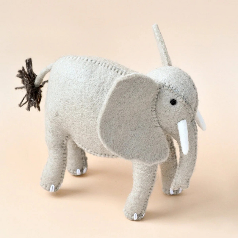 Felt Elephant Soft Toy