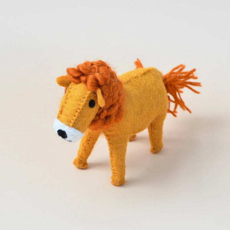 Felt Lion Soft Toy