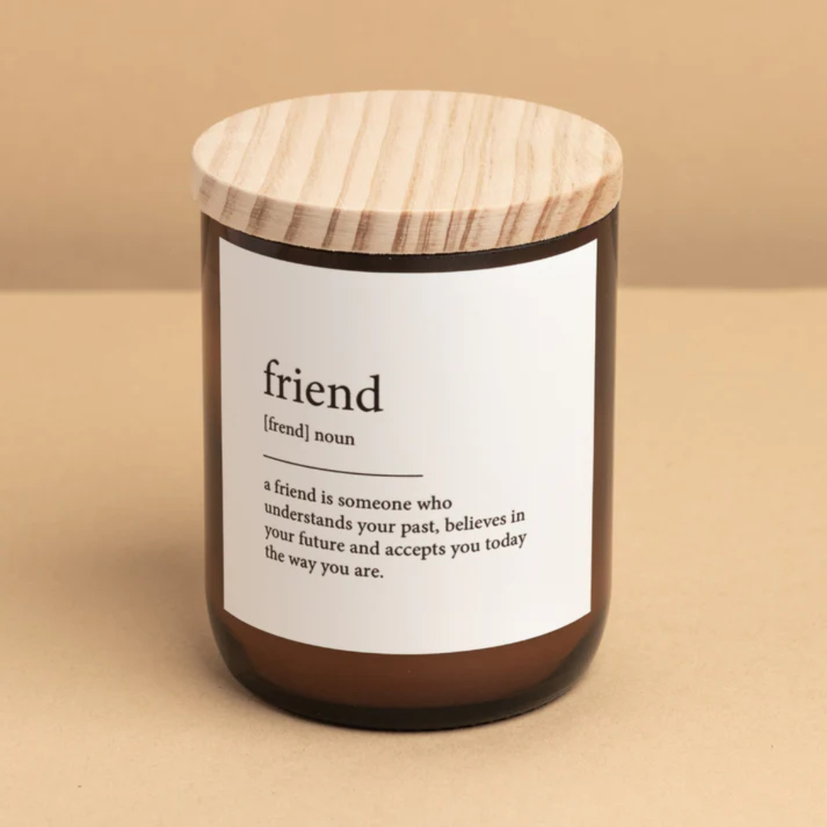Friend - Dictionary Candle