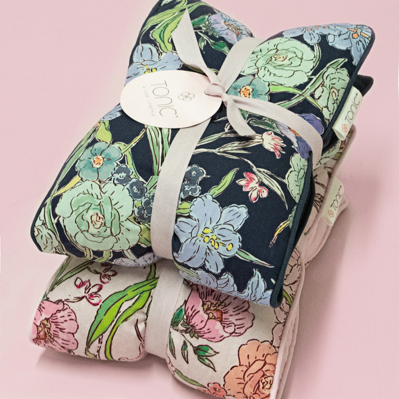 Heat Pillow - Fleur Ink Floral