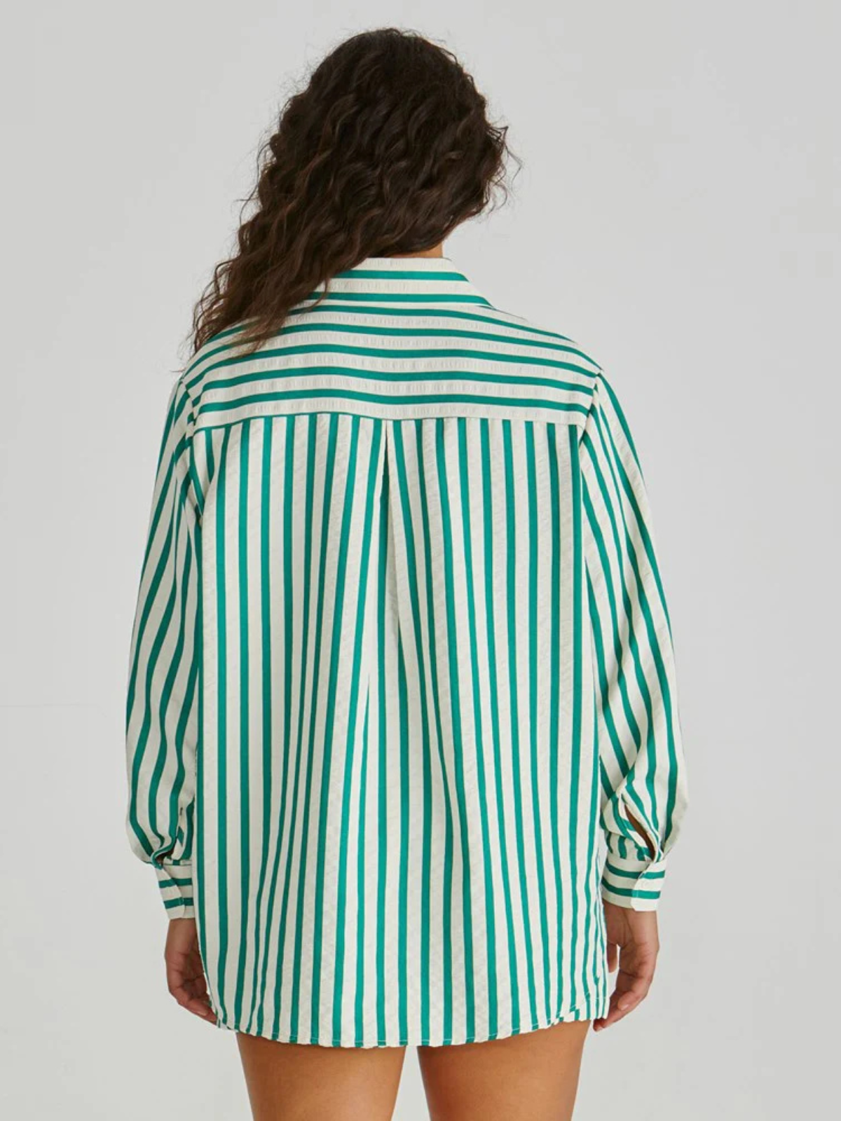 Henri Shirt - Green Stripe