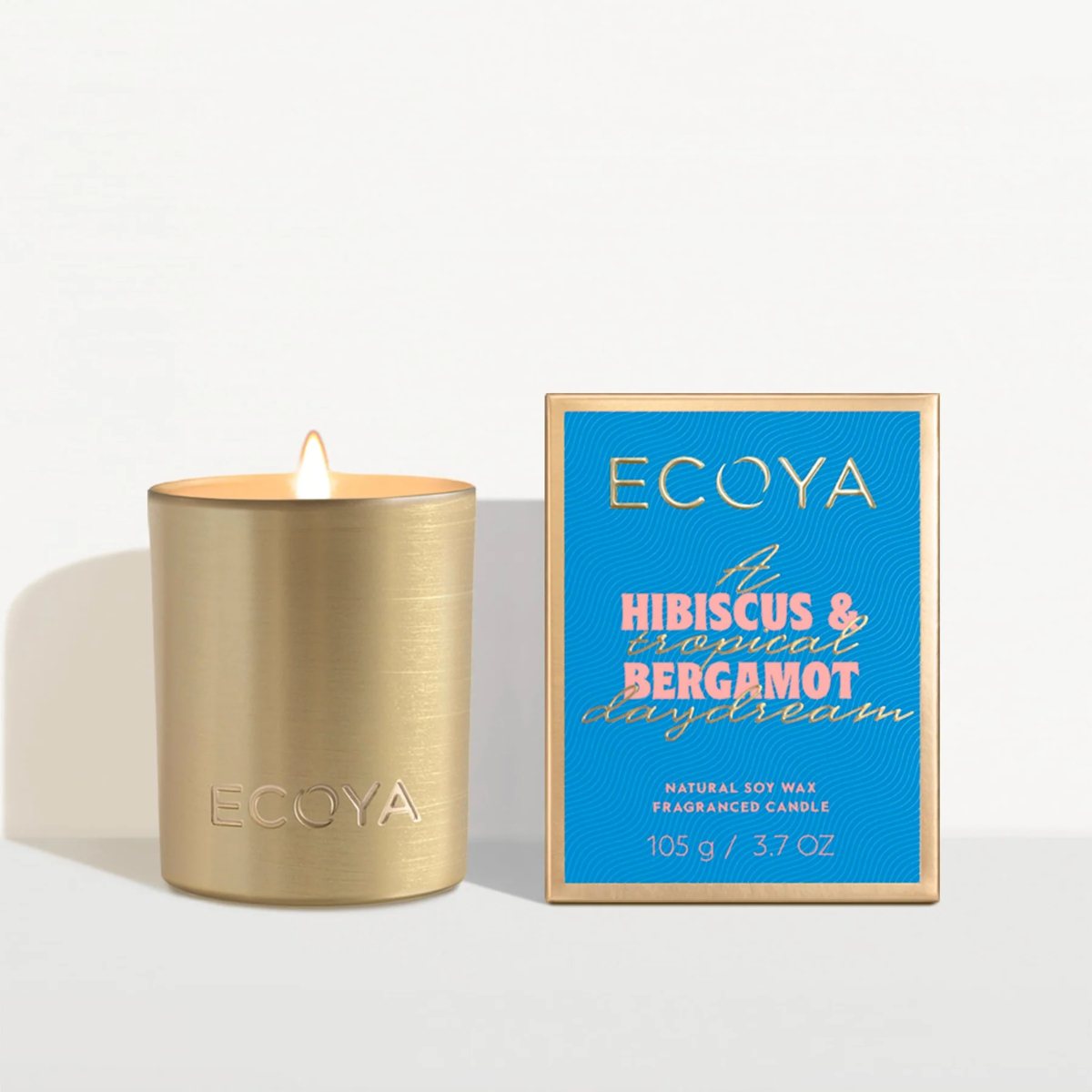 Hibiscus & Bergamot Mini Goldie Candle