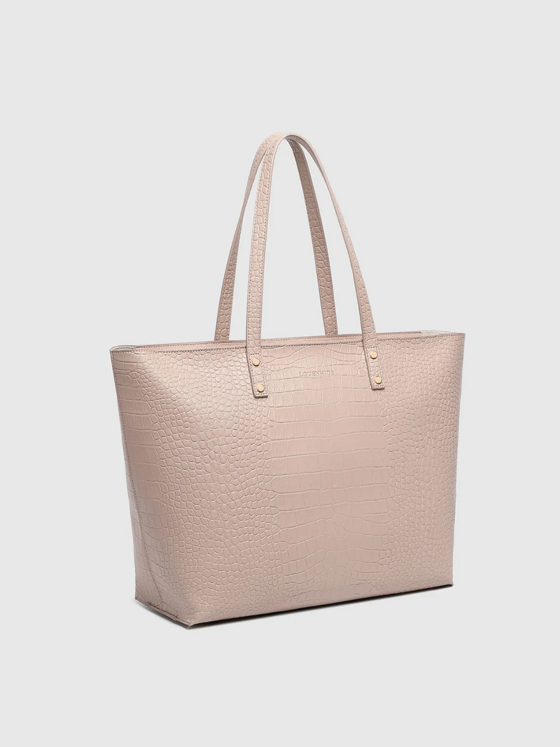 Hudson Tote Bag - Croc Malt