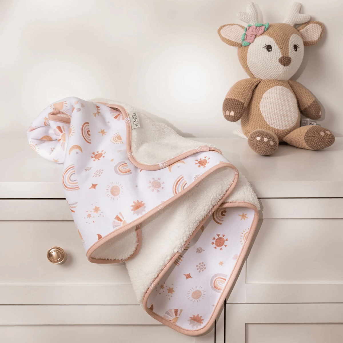 Jersey Sherpa Blanket - Bohemian Bliss