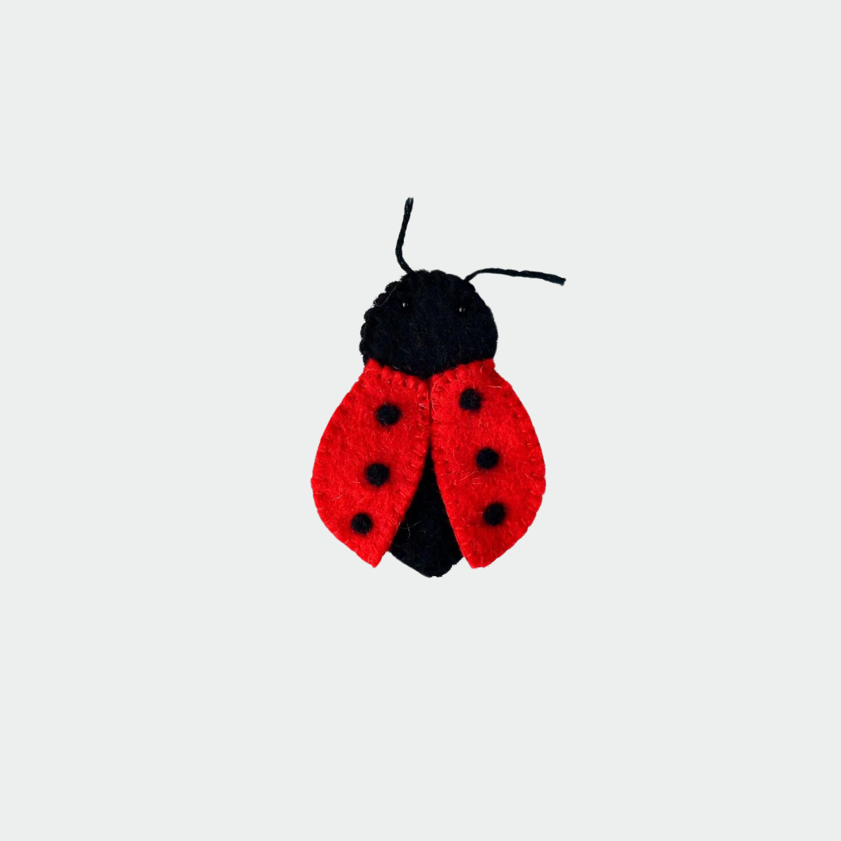 Ladybug Finger Puppet