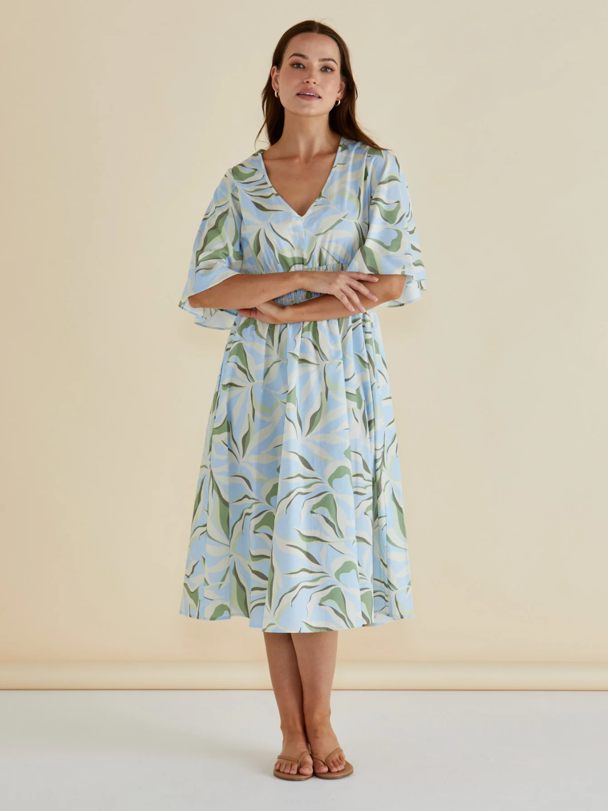 Mazie Dress - Garden Print