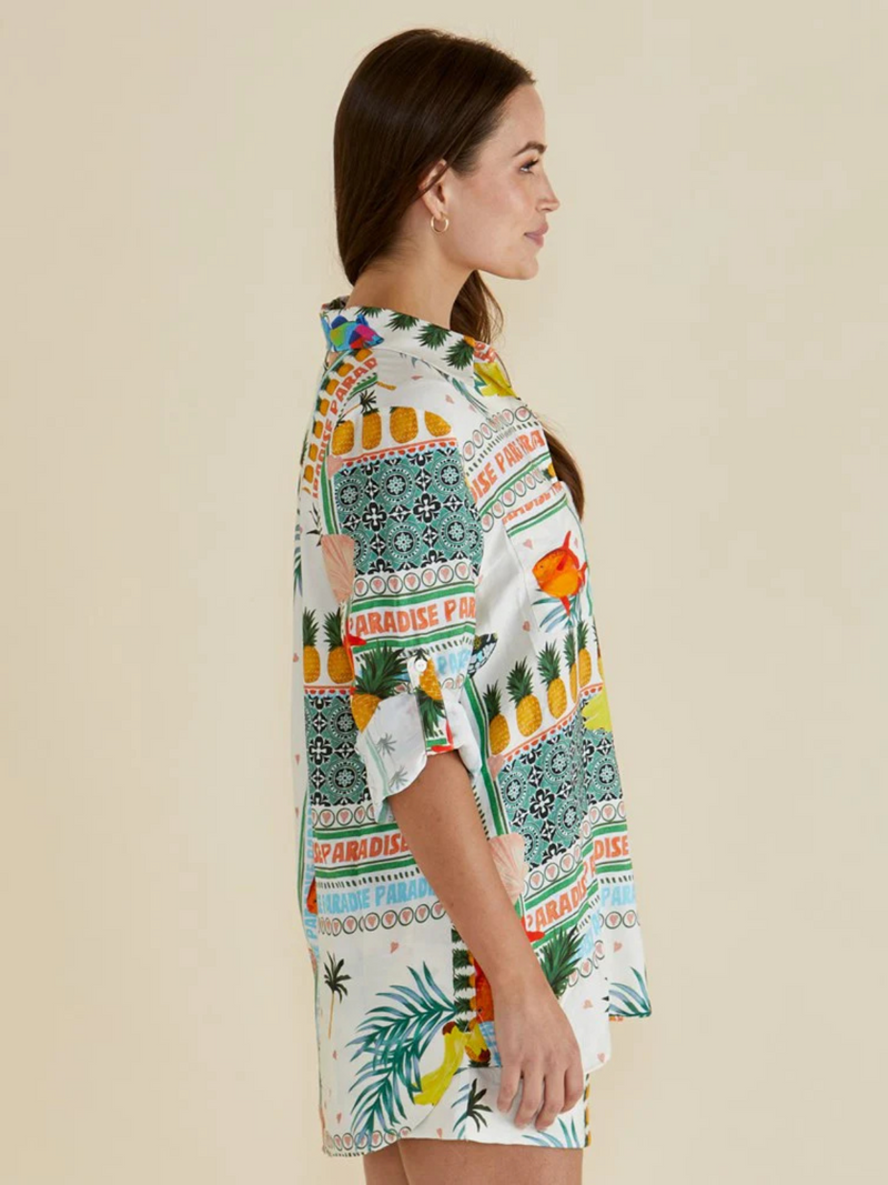 Mills Shirt - Paradise Print