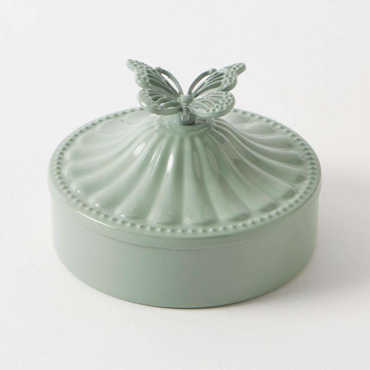 Nature's Harmony Trinket Box - Sage