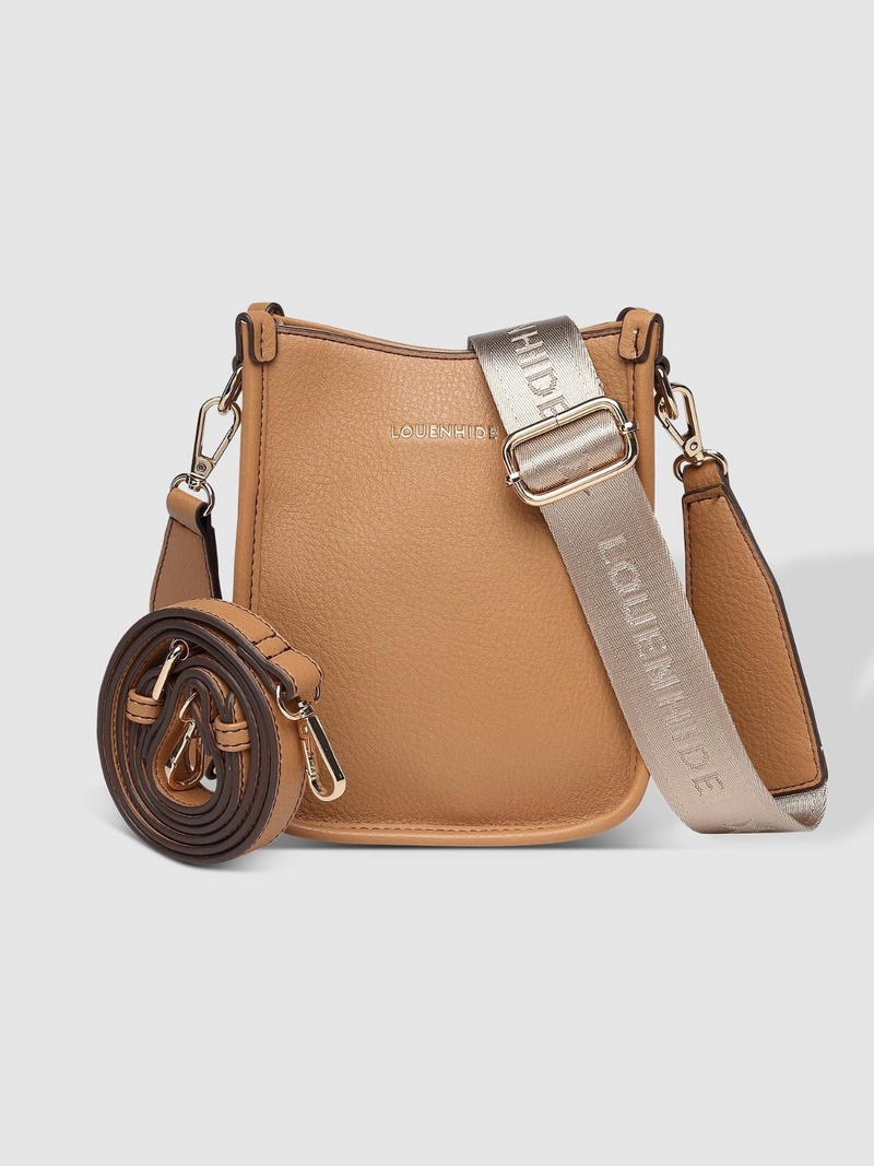 Parker Phone Crossbody Bag - Camel