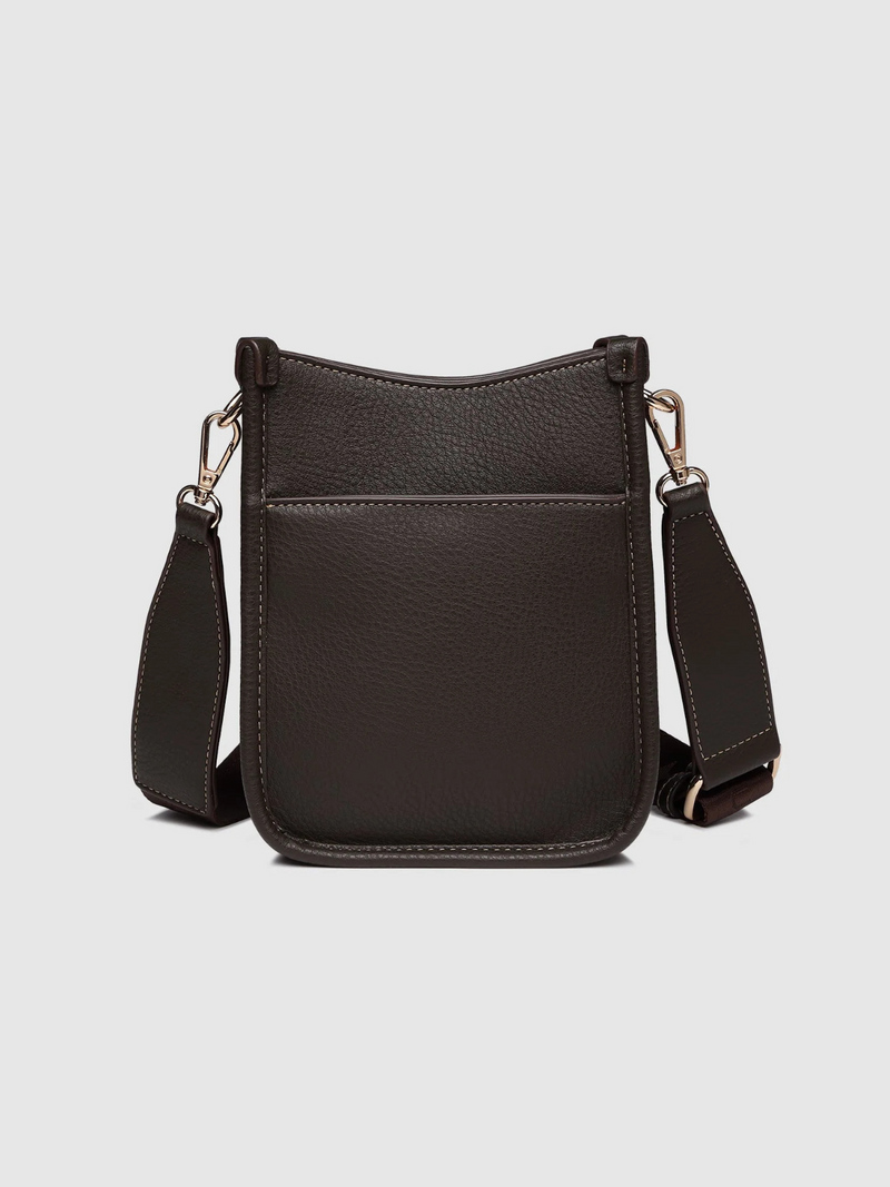Parker Phone Crossbody Bag - Chocolate