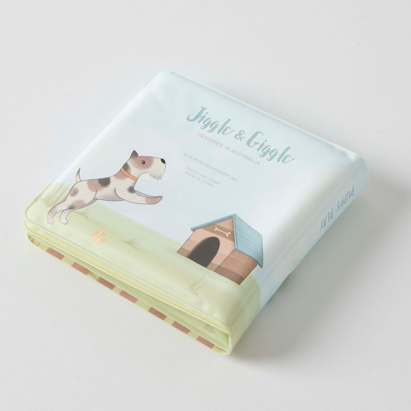 Bath Book Puppy Play