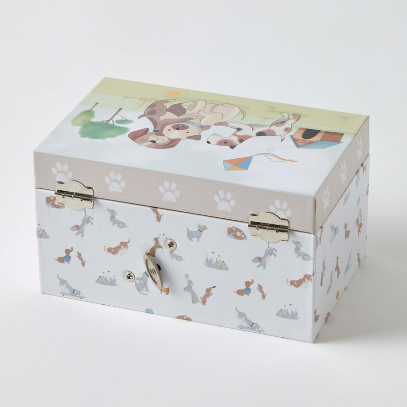 Puppy Play Musical Jewellery Box