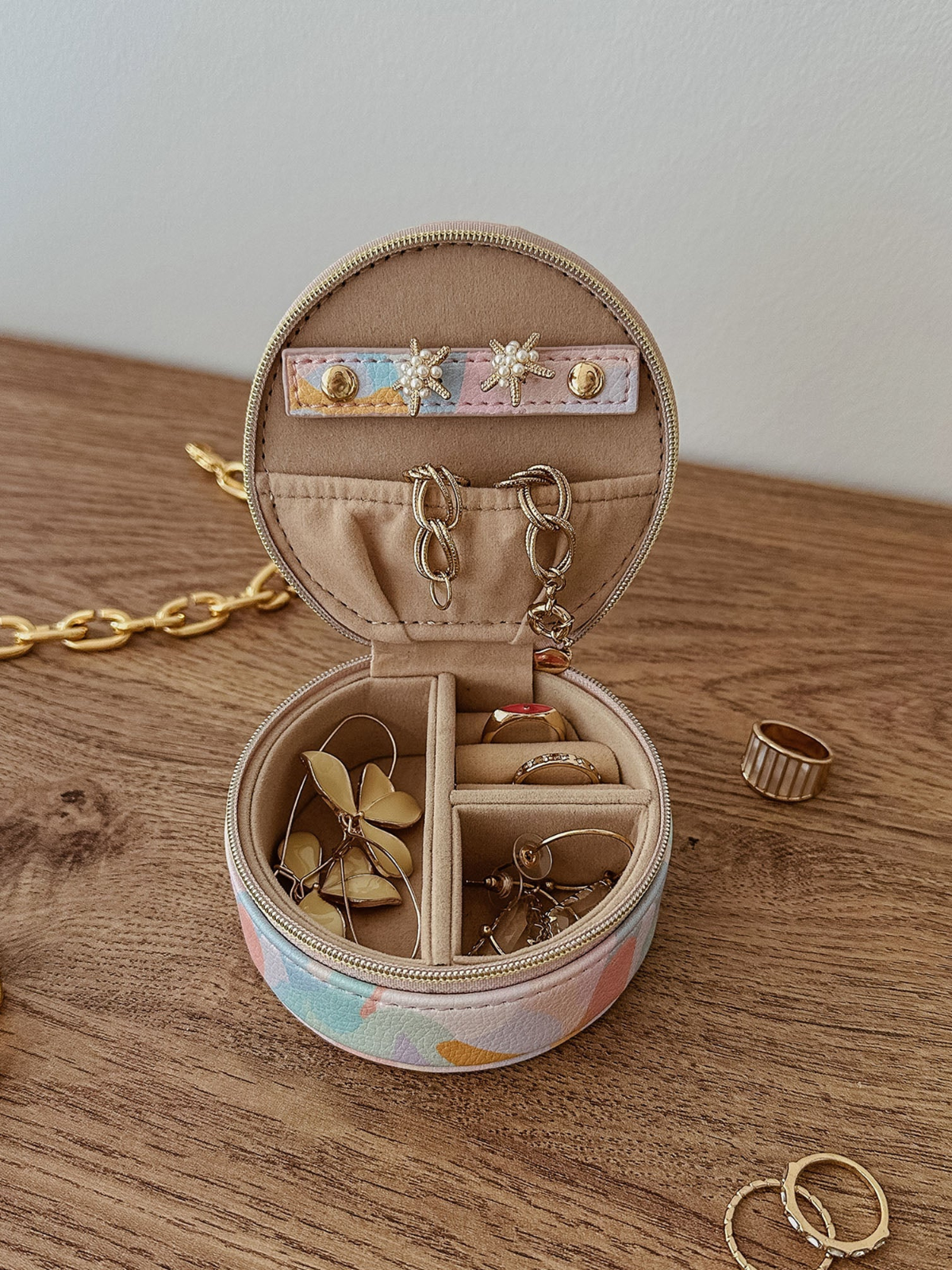 Sisco Jewellery Box - Mosaic Pastel