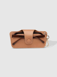 Skittle Sunglass Case - Camel