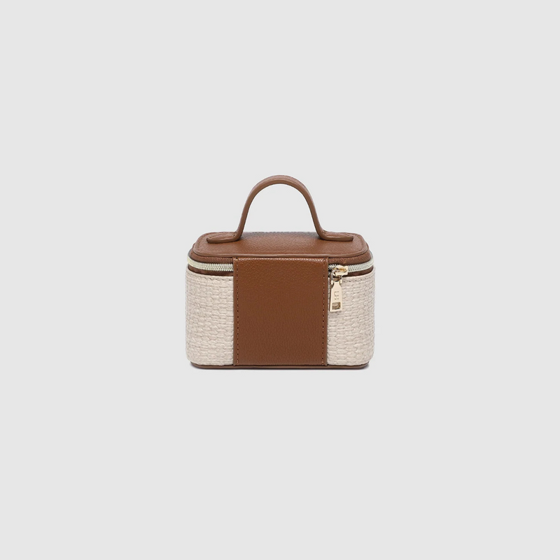 Trudy Jewellery Box - Natural Tan