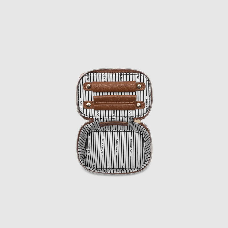 Trudy Jewellery Box - Natural Tan