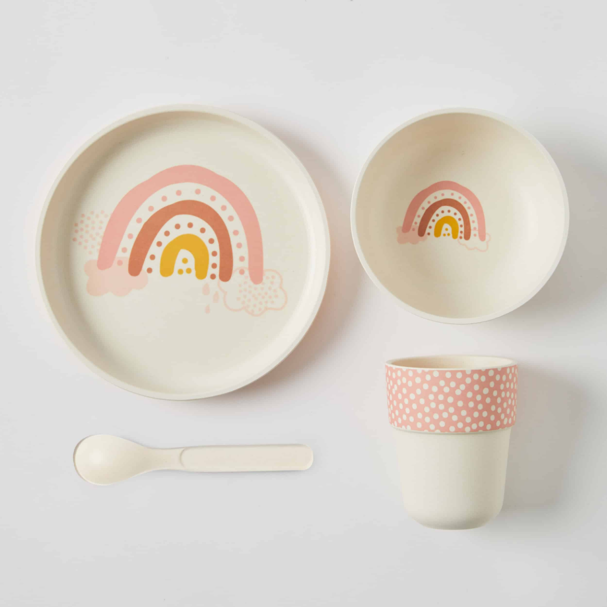Whimsical Bamboo 4pc Dinner Sets