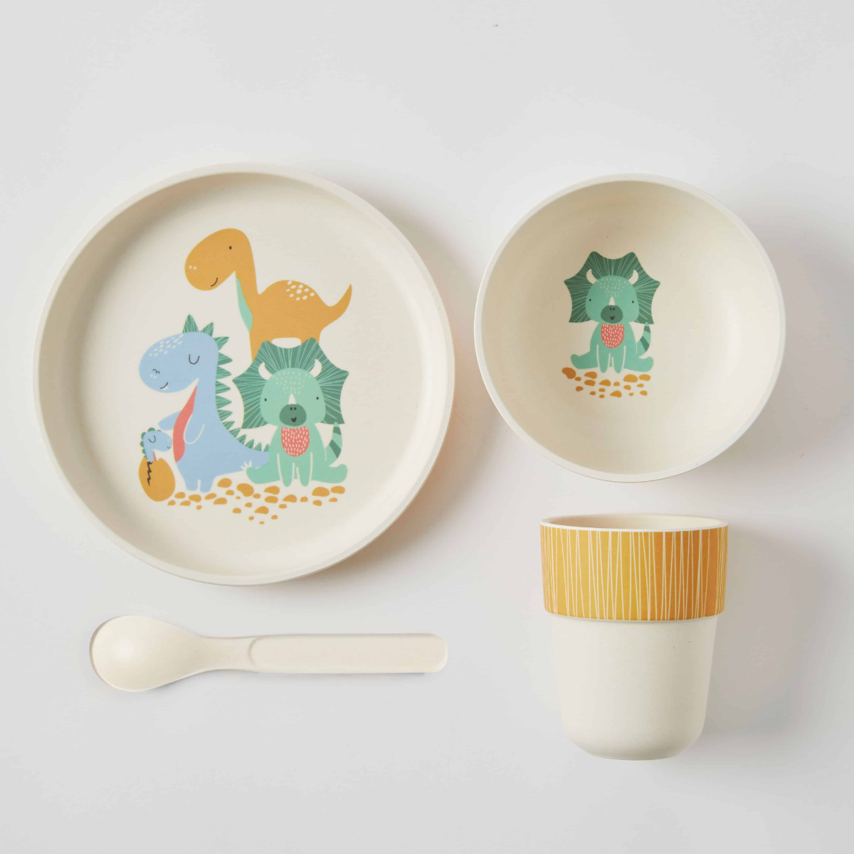 Whimsical Bamboo 4pc Dinner Sets