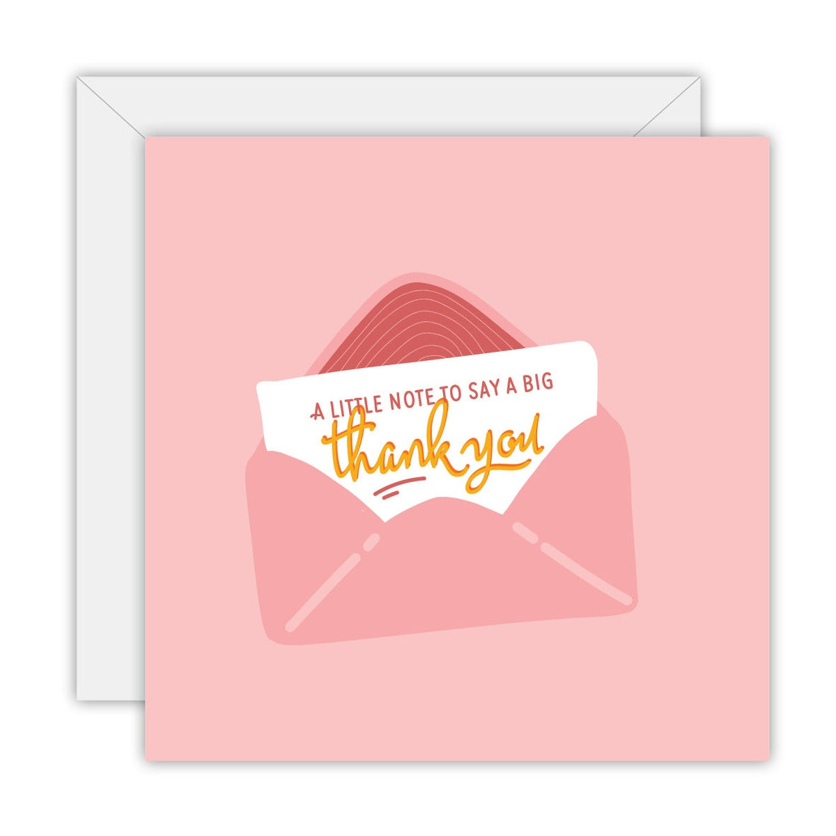 A Little Note To Say A Big Thank You
