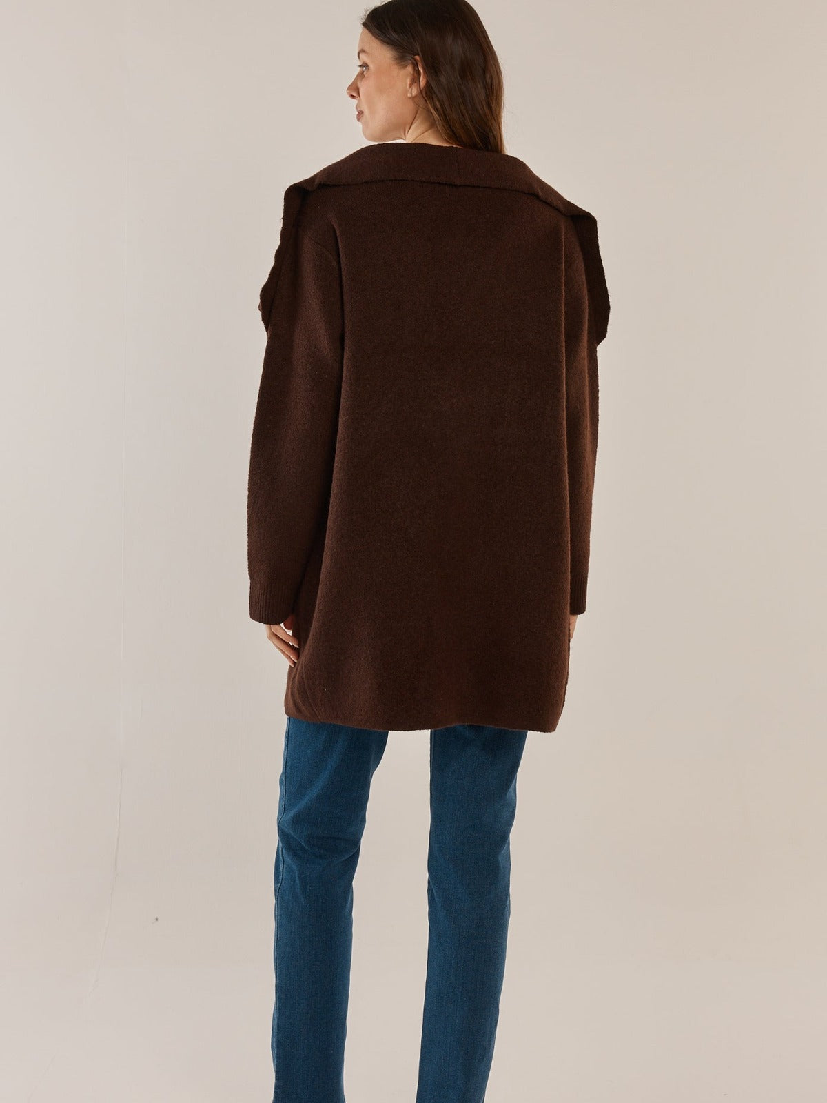 Abigail Cardigan - Chocolate